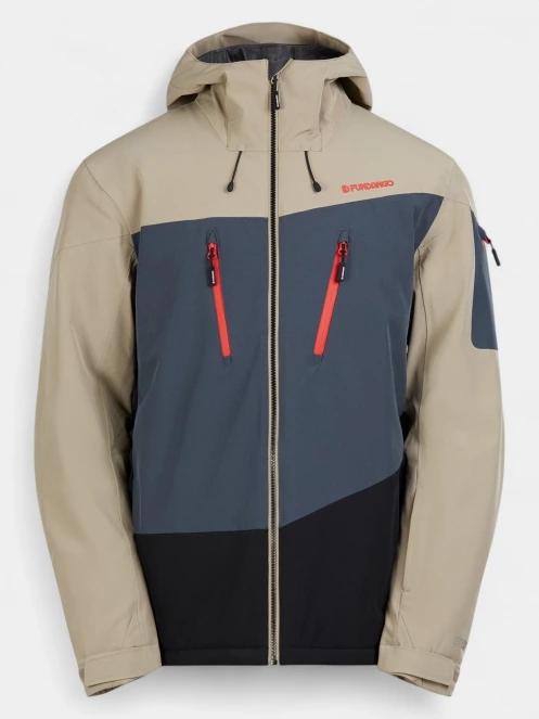 geaca de schi pt. barbati Fundango Privet Allmountain Jacket nisip 10