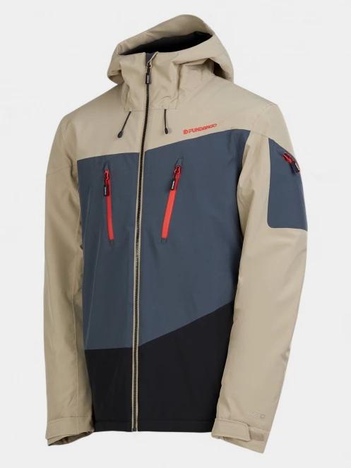 geaca de schi pt. barbati Fundango Privet Allmountain Jacket nisip 11