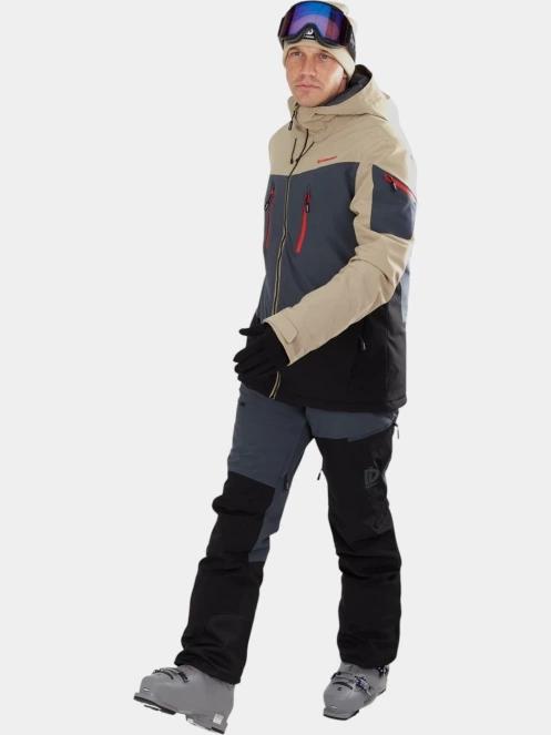 geaca de schi pt. barbati Fundango Privet Allmountain Jacket nisip 6