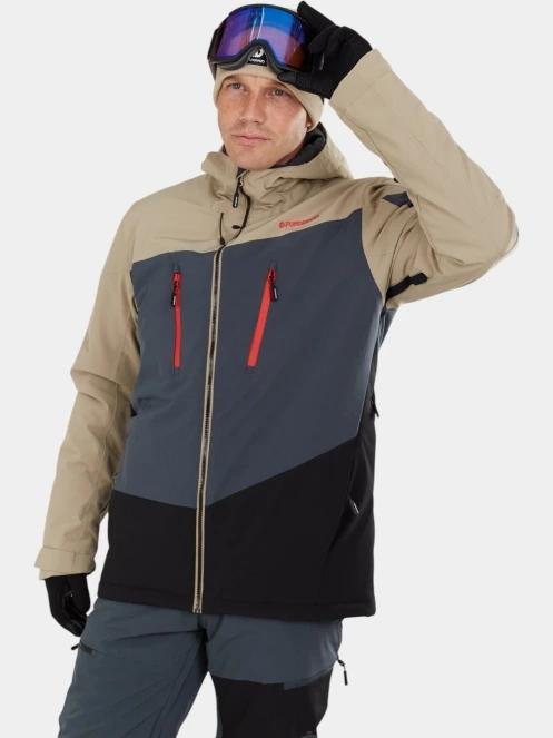 geaca de schi pt. barbati Fundango Privet Allmountain Jacket nisip 7
