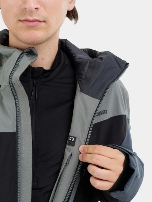 geaca de schi pt. barbati Fundango Privet Allmountain Jacket oliv 11