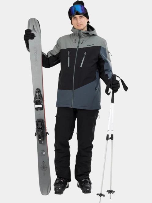 geaca de schi pt. barbati Fundango Privet Allmountain Jacket oliv 4