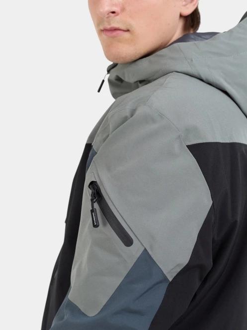 geaca de schi pt. barbati Fundango Privet Allmountain Jacket oliv 7