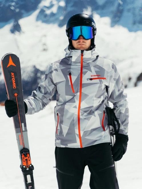 geaca de schi pt. barbati Fundango Telluride Ski Jacket gri 15