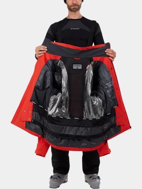 geaca de schi pt. barbati Fundango Telluride Ski Jacket rosu 5