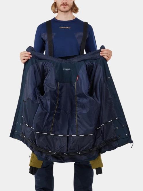 geaca de schi matlasata pt. barbati Fundango Fairfield Padded Jacket albastru inchis 5