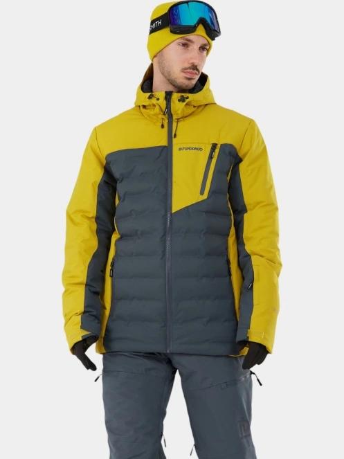 geaca de schi pt. barbati Fundango Fairfield Padded Jacket galben 2