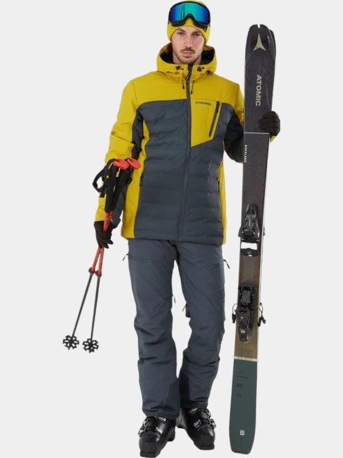 geaca de schi pt. barbati Fundango Fairfield Padded Jacket galben 4