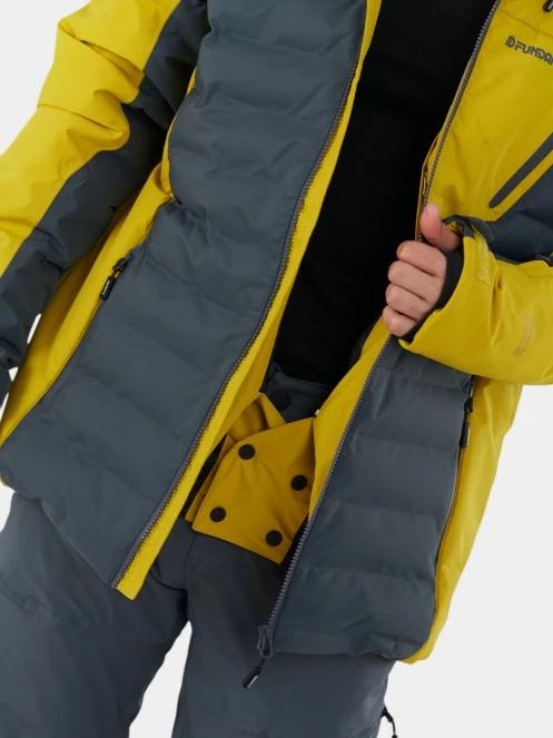 geaca de schi pt. barbati Fundango Fairfield Padded Jacket galben 9