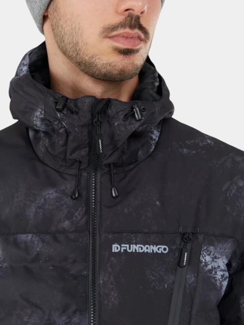 geaca de schi matlasata pt. barbati Fundango Fairfield Padded Jacket negru 8