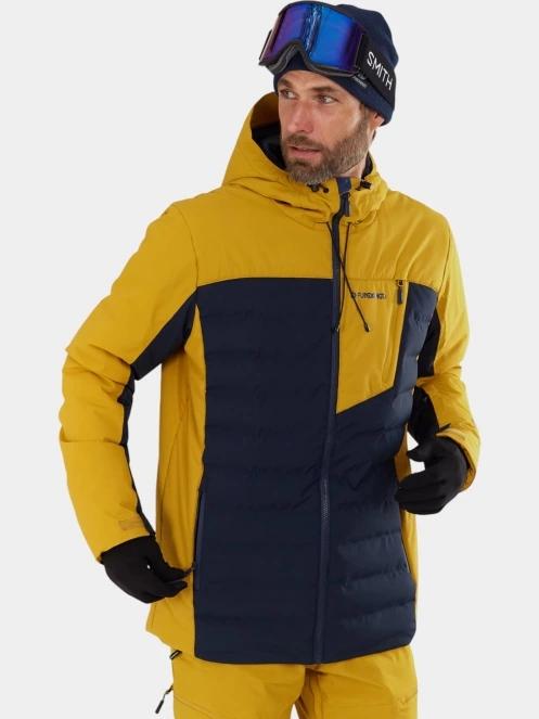 geaca de schi matlasata pt. barbati Fundango Fairfield Padded Jacket albastru inchis 2
