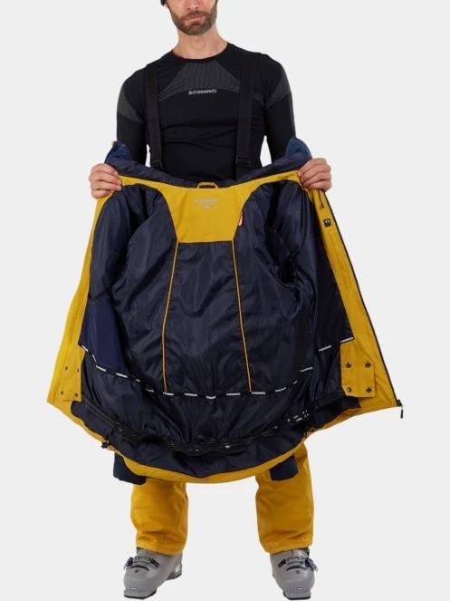 geaca de schi matlasata pt. barbati Fundango Fairfield Padded Jacket albastru inchis 5