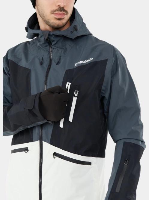 geaca de schi pt. barbati Fundango Rigel 3L Jacket gri 6