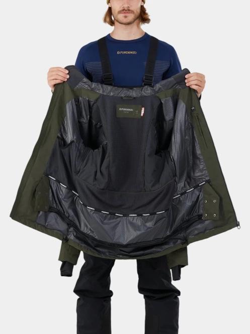 geaca de schi pt. barbati Fundango Rigel 3L Jacket oliv 5