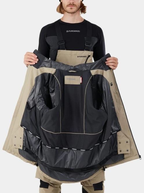 geaca de schi pt. barbati Fundango Rigel 3L Jacket nisip 5