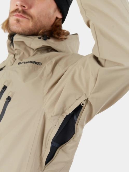 geaca de schi pt. barbati Fundango Rigel 3L Jacket nisip 8