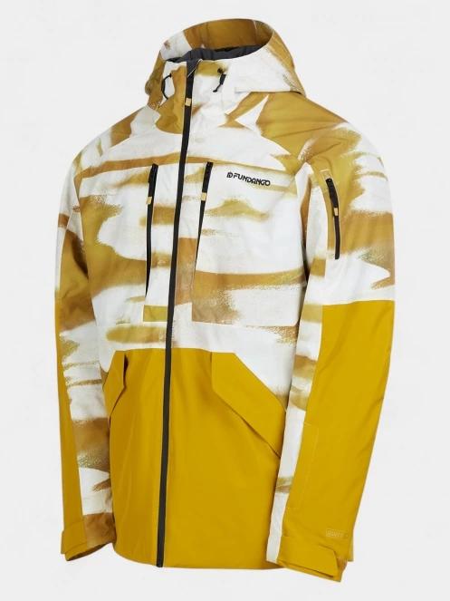 geaca de schi pt. barbati Fundango Baily ECO Allmountain Jacket galben 12