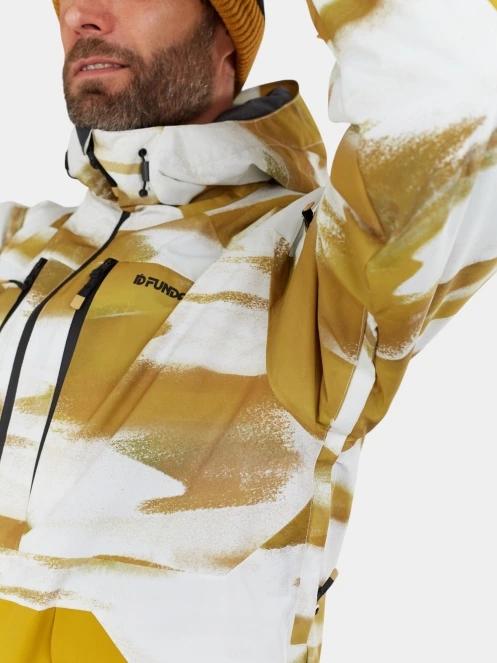 geaca de schi pt. barbati Fundango Baily ECO Allmountain Jacket galben 7