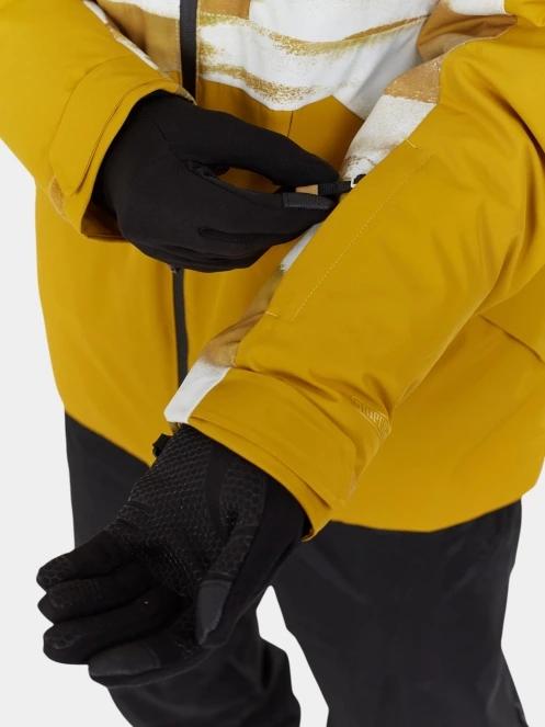 geaca de schi pt. barbati Fundango Baily ECO Allmountain Jacket galben 8