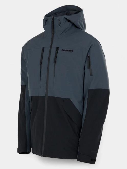 geaca de schi pt. barbati Fundango Baily ECO Allmountain Jacket gri 11