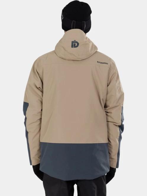 geaca de schi pt. barbati Fundango Baily ECO Allmountain Jacket nisip 3