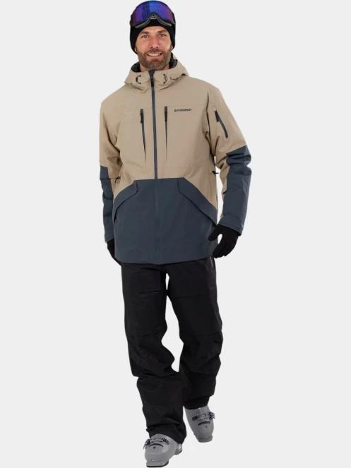 geaca de schi pt. barbati Fundango Baily ECO Allmountain Jacket nisip 6