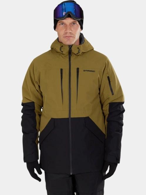 geaca de schi pt. barbati Fundango Baily ECO Allmountain Jacket verde 2