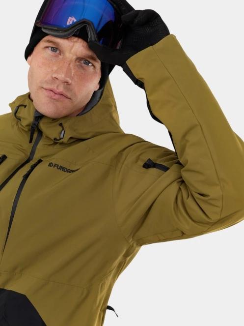 geaca de schi pt. barbati Fundango Baily ECO Allmountain Jacket verde 7