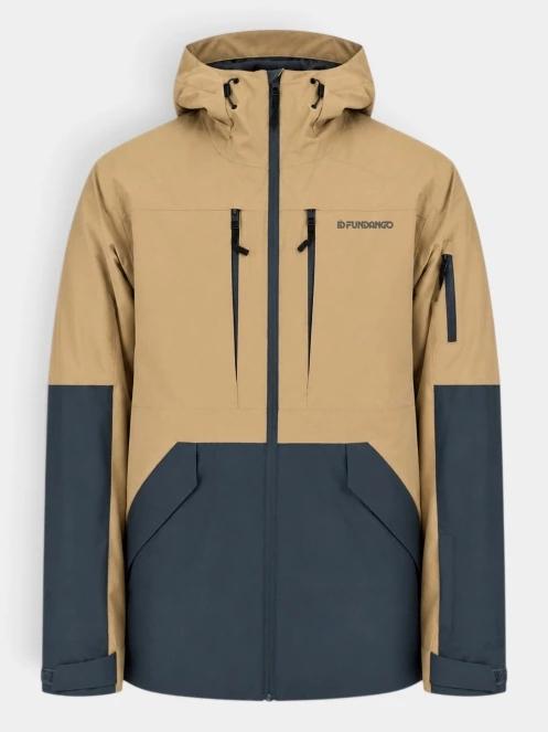 geaca de schi pt. barbati Fundango Baily ECO Allmountain Jacket nisip 12