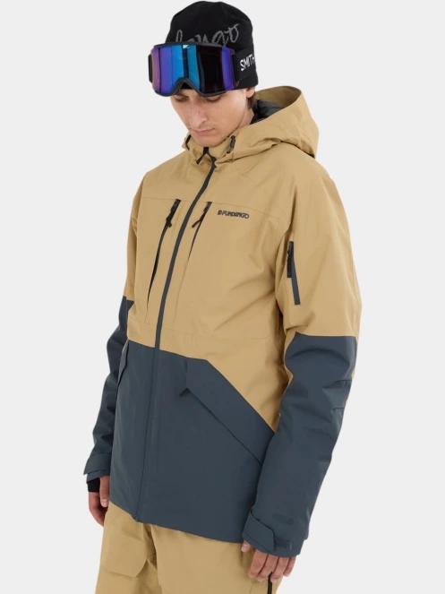 geaca de schi pt. barbati Fundango Baily ECO Allmountain Jacket nisip 7