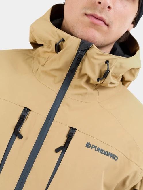 geaca de schi pt. barbati Fundango Baily ECO Allmountain Jacket nisip 8