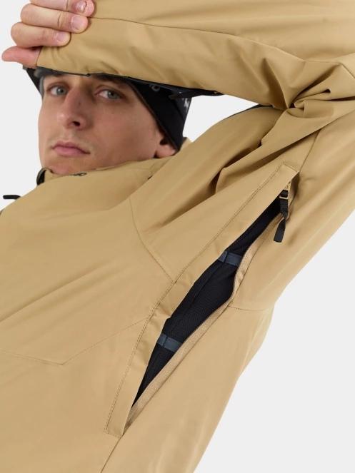geaca de schi pt. barbati Fundango Baily ECO Allmountain Jacket nisip 9