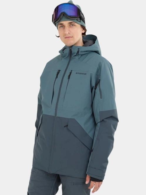 geaca de schi pt. barbati Fundango Baily ECO Allmountain Jacket verde 2