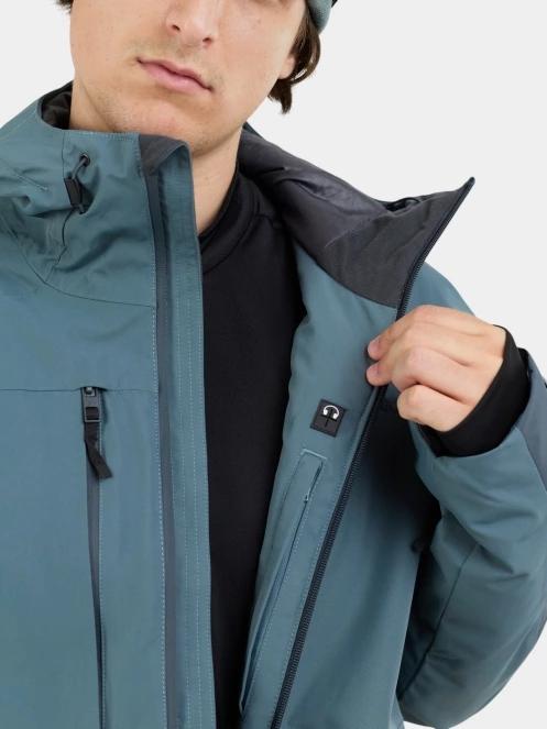 geaca de schi pt. barbati Fundango Baily ECO Allmountain Jacket verde 11