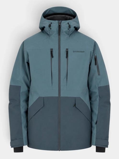 geaca de schi pt. barbati Fundango Baily ECO Allmountain Jacket verde 12