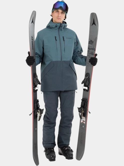 geaca de schi pt. barbati Fundango Baily ECO Allmountain Jacket verde 4