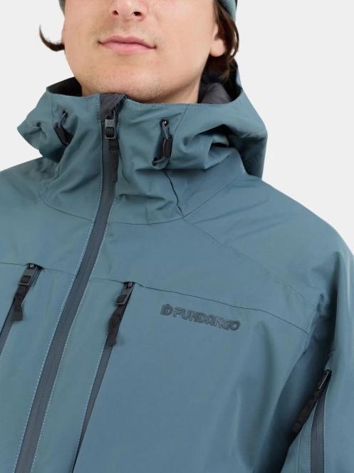 geaca de schi pt. barbati Fundango Baily ECO Allmountain Jacket verde 7