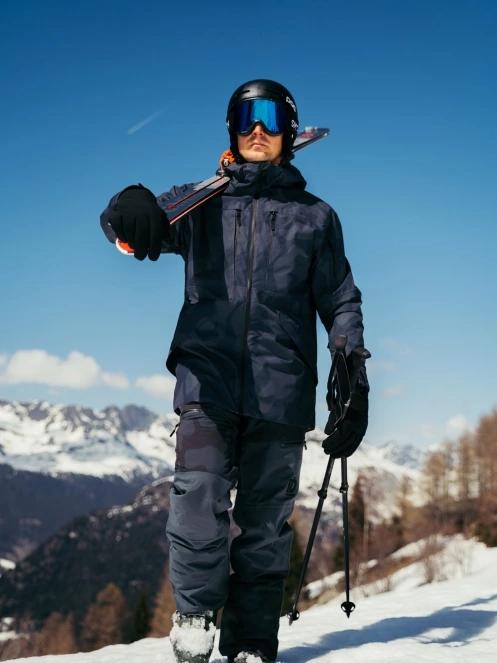 geaca de schi pt. barbati Fundango Baily ECO Allmountain Jacket gri 15