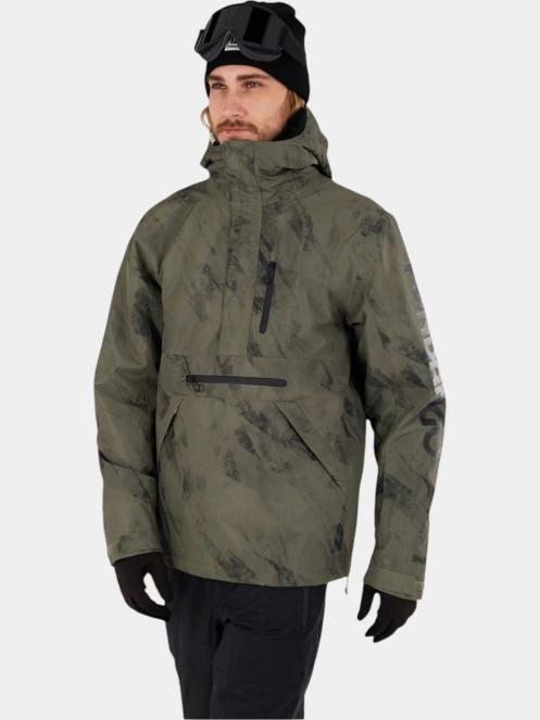 geaca de schi pt. barbati Fundango Tilbury ECO Logo Anorak verde 2