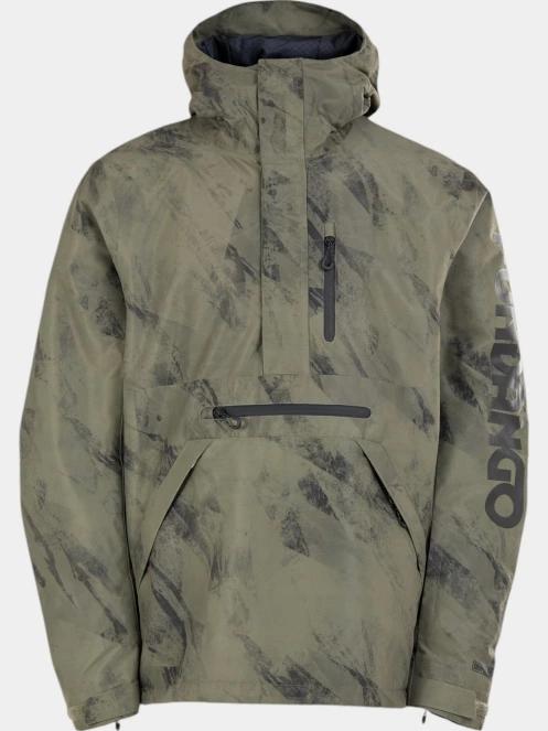 geaca de schi pt. barbati Fundango Tilbury ECO Logo Anorak verde 10