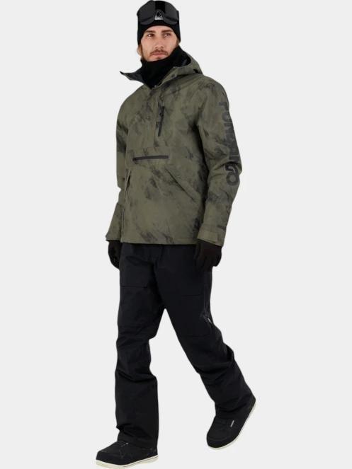 geaca de schi pt. barbati Fundango Tilbury ECO Logo Anorak verde 4