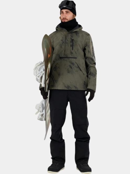 geaca de schi pt. barbati Fundango Tilbury ECO Logo Anorak verde 5