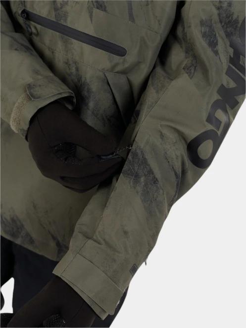 geaca de schi pt. barbati Fundango Tilbury ECO Logo Anorak verde 8