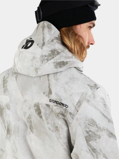 geaca de schi pt. barbati Fundango Tilbury ECO Logo Anorak nisip 10