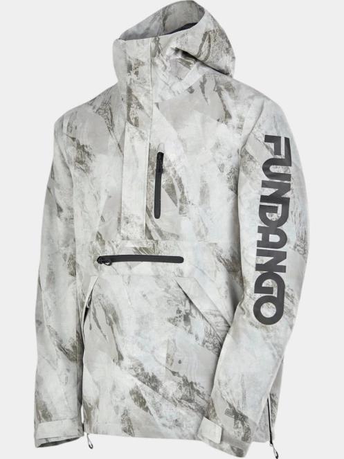 geaca de schi pt. barbati Fundango Tilbury ECO Logo Anorak nisip 12