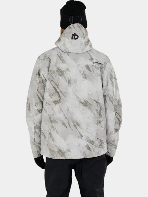 geaca de schi pt. barbati Fundango Tilbury ECO Logo Anorak nisip 3