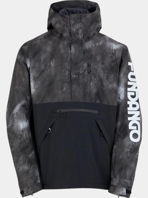 geaca de schi pt. barbati Fundango Tilbury ECO Logo Anorak negru 10