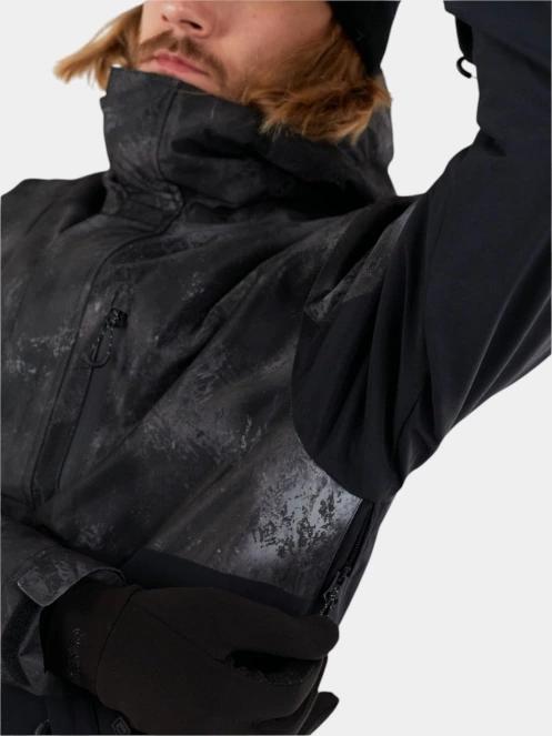 geaca de schi pt. barbati Fundango Tilbury ECO Logo Anorak negru 8