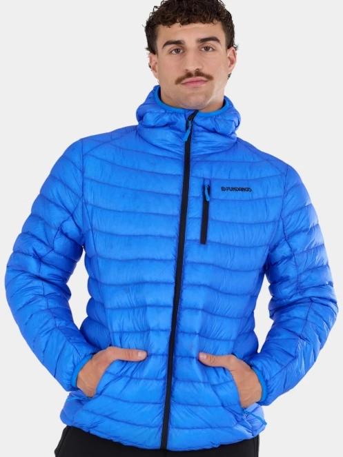 jacheta de puf pt. barbati Fundango Rauris Down Jacket albastru deschis 6