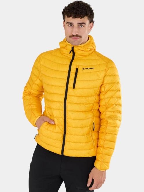 jacheta de puf pt. barbati Fundango Rauris Down Jacket maro 2